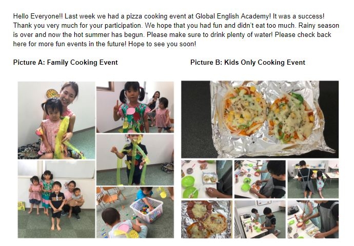 We Had a Pizza Cooking Event!